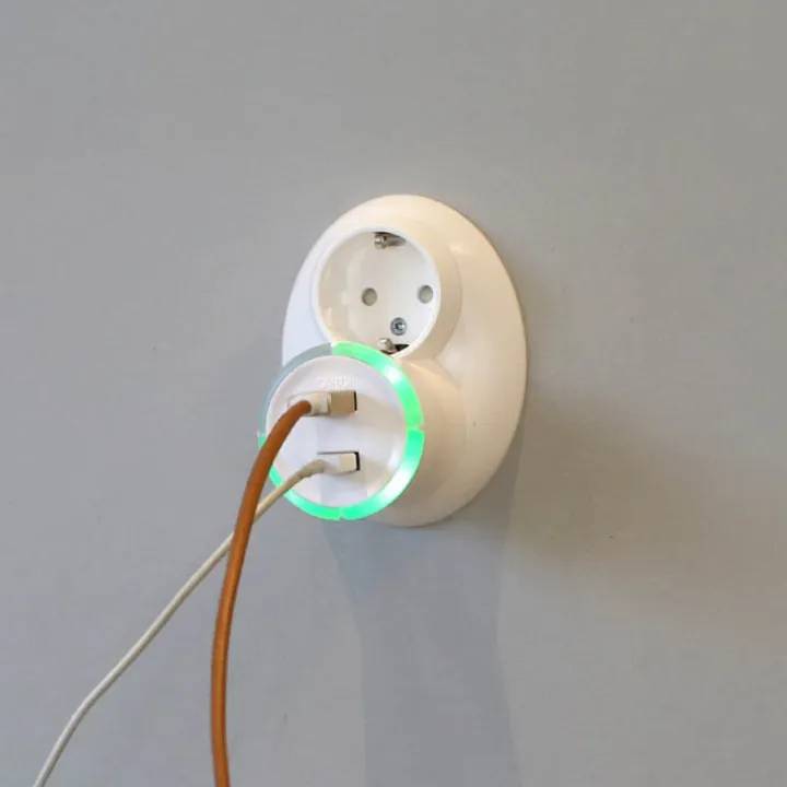 USB-uttag med timer, Capidi