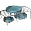 Utdragbar insatshylla i metall, 32-58cm