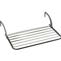 Utfällbar torkställning för element och balkong, Svart
