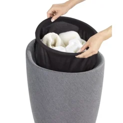 Vadderad pall med förvaring 20L