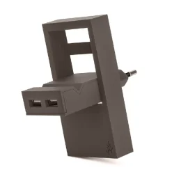 Väggadapter USB-A med stativ
