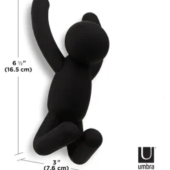 Väggkrokar 3-pack, Buddy, Umbra, Svart