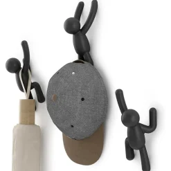 Väggkrokar 3-pack, Buddy, Umbra, Svart