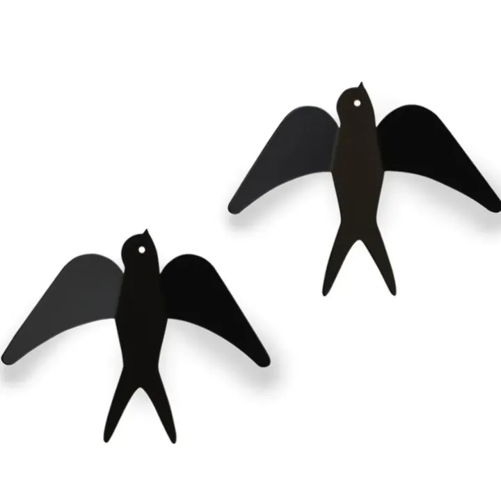 Väggkrok i metall 2-pack, Svala
