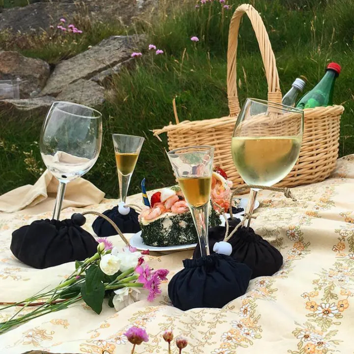 Vinglashållare Vingel 2-pack