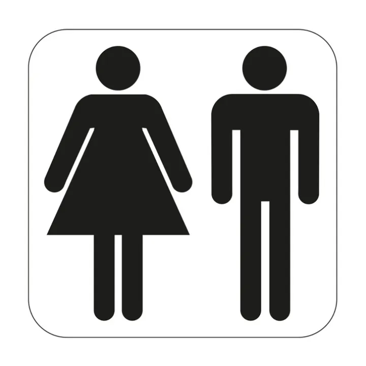 WC piktogram, Unisex